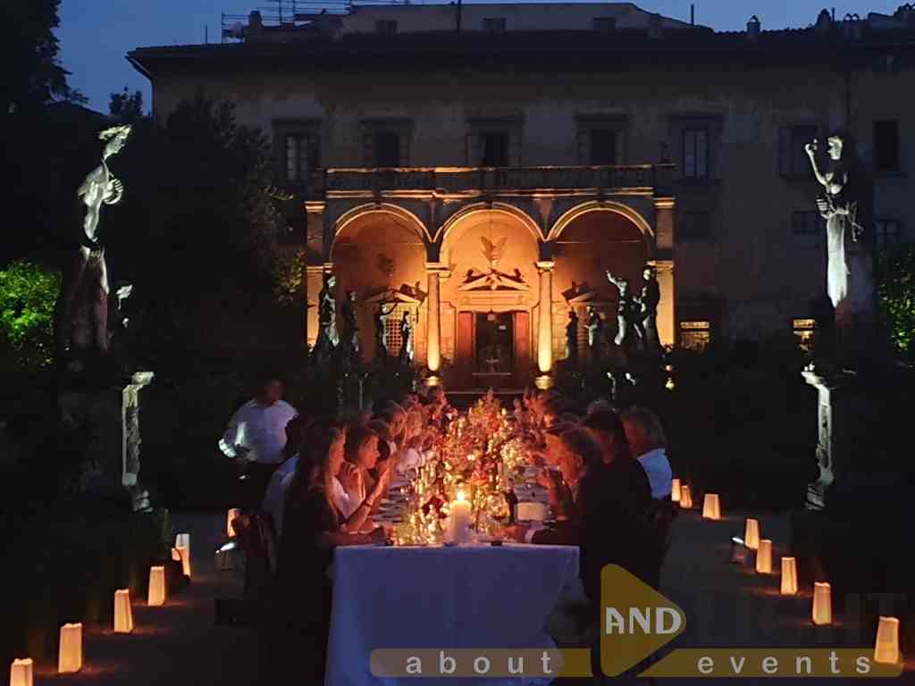 GIARDINO CORSINI AL PRATO FIRENZE 50TH BIRTHDAY